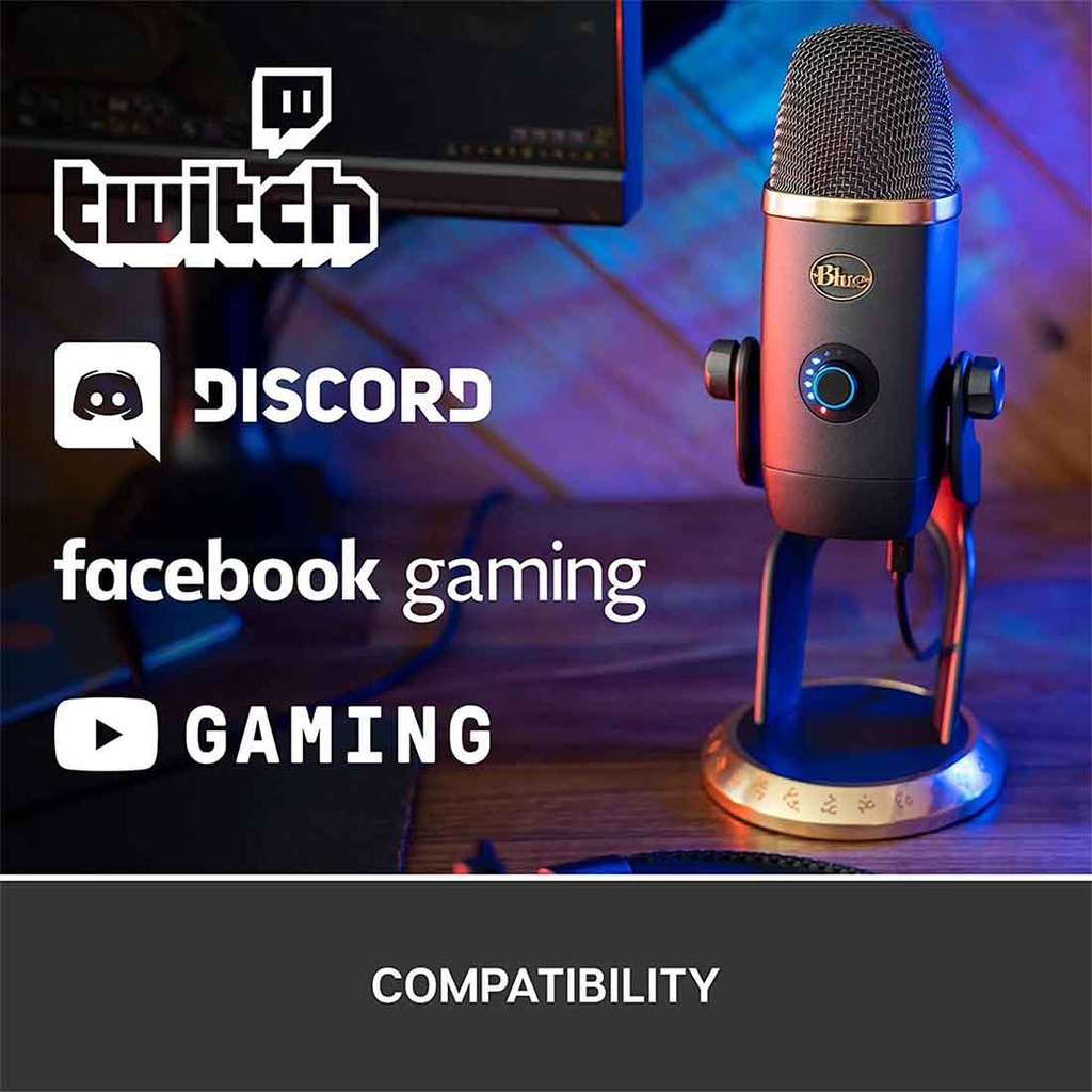 Blue Yeti X World of Warcraft Edition Professional Podcast Gear